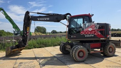 Mobilbagger Volvo EWR170E gebraucht