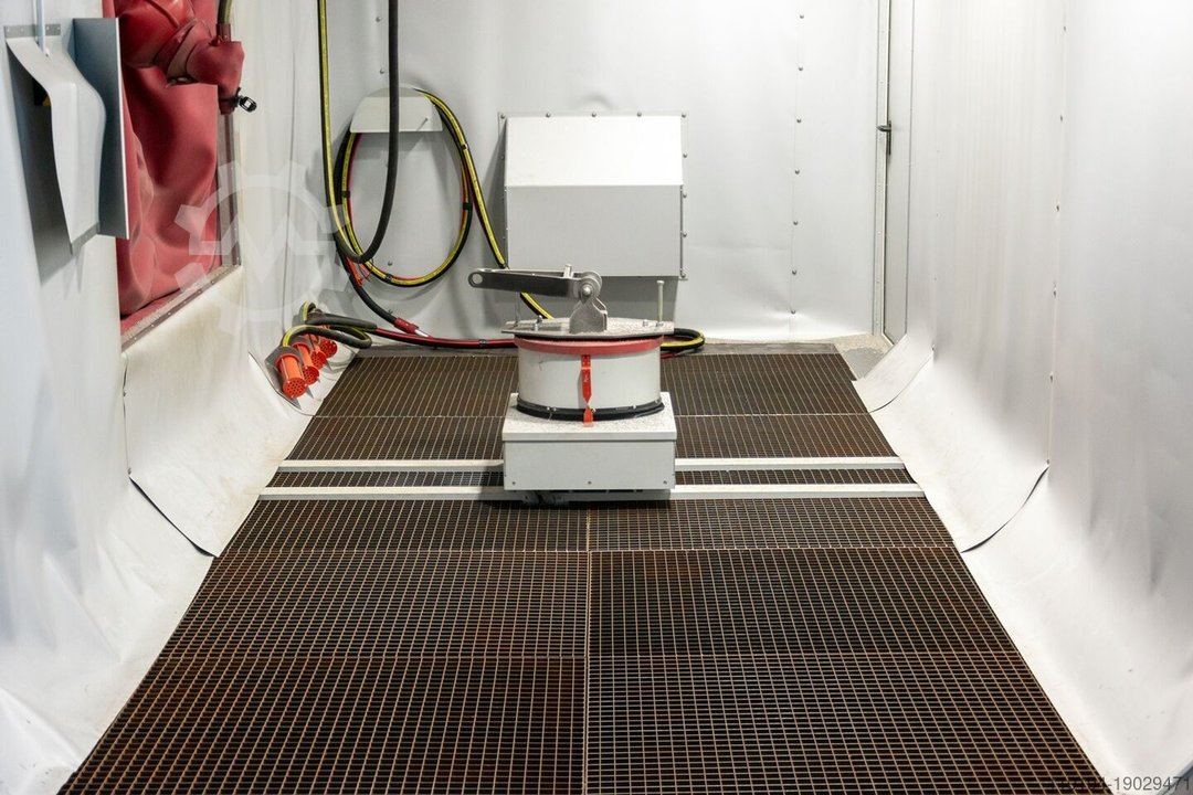 SAPI RoboBlast Roboter-Sandstrahlanlage