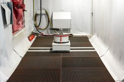 SAPI RoboBlast Roboter-Sandstrahlanlage