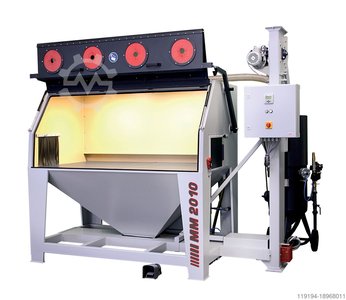 MM 2010 Druckstrahlkabine Integrierter Patronenfilter