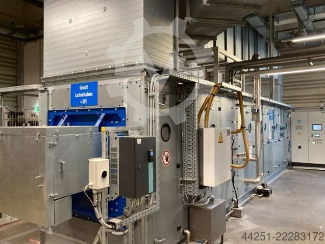 Sturm (Anlage) / KUKA & Yaskawa (Roboter Beschichtungsanlage