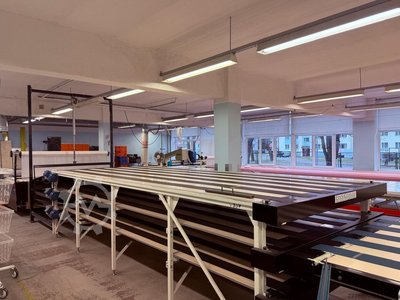 FINN-CONVEY Modular Cutting Room 3-level Conveyor