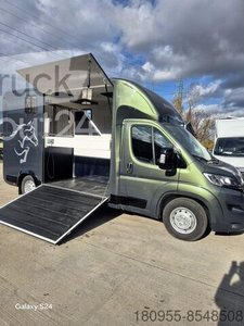 Bannert Pferdekutsche / Pferdet / Horse Opel Horses Truck neu