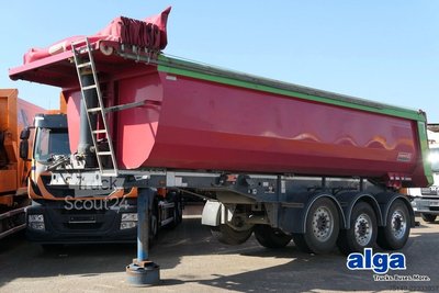 Kipper Auflieger LANGENDORF SKS-HS 24/30 /Stalmulde/Lift/Verdeck-Cramero gebraucht