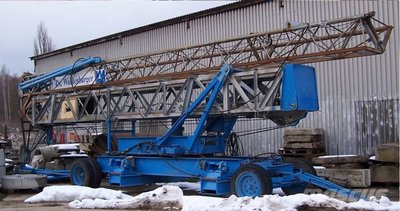 König K 21 / Kran / Turmdrehkran mit Fahrwerk