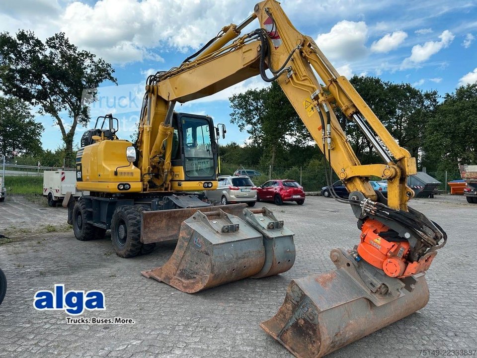 Mobilbagger KOMATSU PW160-11 gebraucht