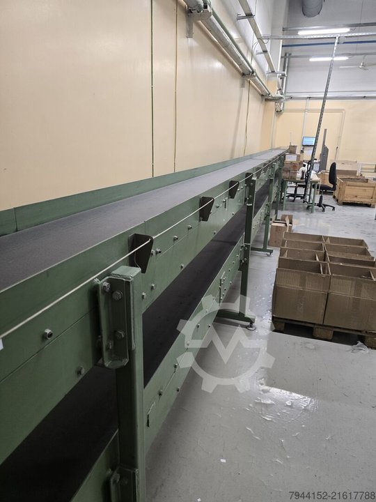 Inhouse produced Zweistufiges Förderbandsystem