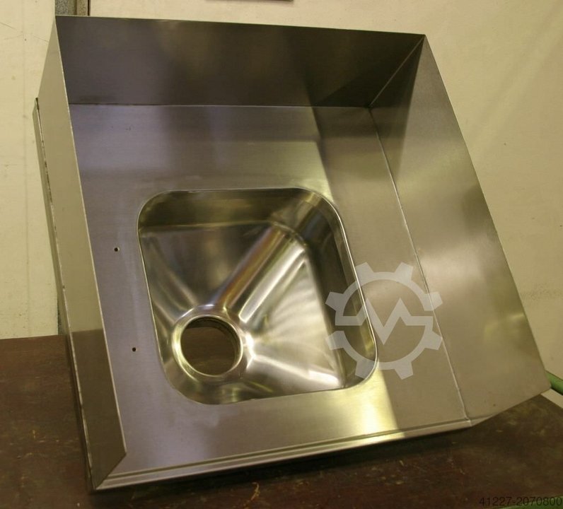 Edelstahl Typ 345/345/H270 mm