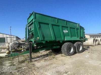 Tebbe HS 180 mit Wiegeeinrichtung Stalldungstreuer