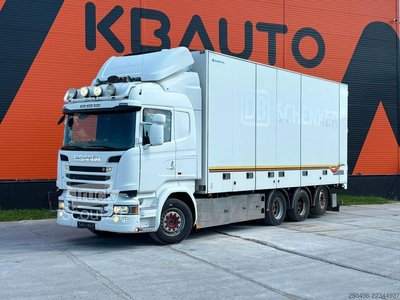 Transport mit Kühl-/Gefriergeräten Scania R 730 8x4*4 CARRIER SUPRA / BOX L=7637 mm / RET... gebraucht