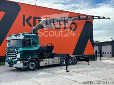 Offener Körper Scania R 480 8x4*4 PK 53002 / PLATFORM L=6367 mm gebraucht