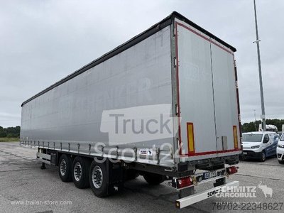 Auflieger mit Pritsche & Plane Schmitz Cargobull Curtainsider Standard gebraucht