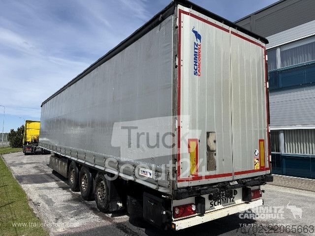 Auflieger mit Pritsche & Plane Schmitz Cargobull Curtainsider Standard gebraucht