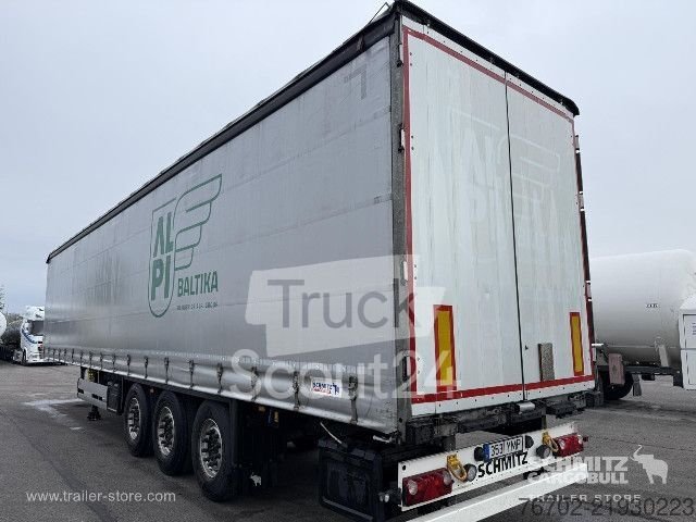 Auflieger mit Pritsche & Plane Schmitz Cargobull Curtainsider Standard gebraucht