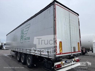 Auflieger mit Pritsche & Plane Schmitz Cargobull Curtainsider Standard gebraucht