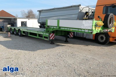 Tieflader-Sattelauflieger FAYMONVILLE STZ-3A/ausziehbar/SAF-Achsen/hydr. gelenkt gebraucht