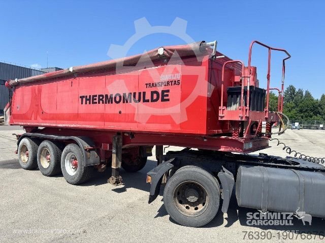 Meierling Semitrailer Tipper Alu-square sided body 23m³