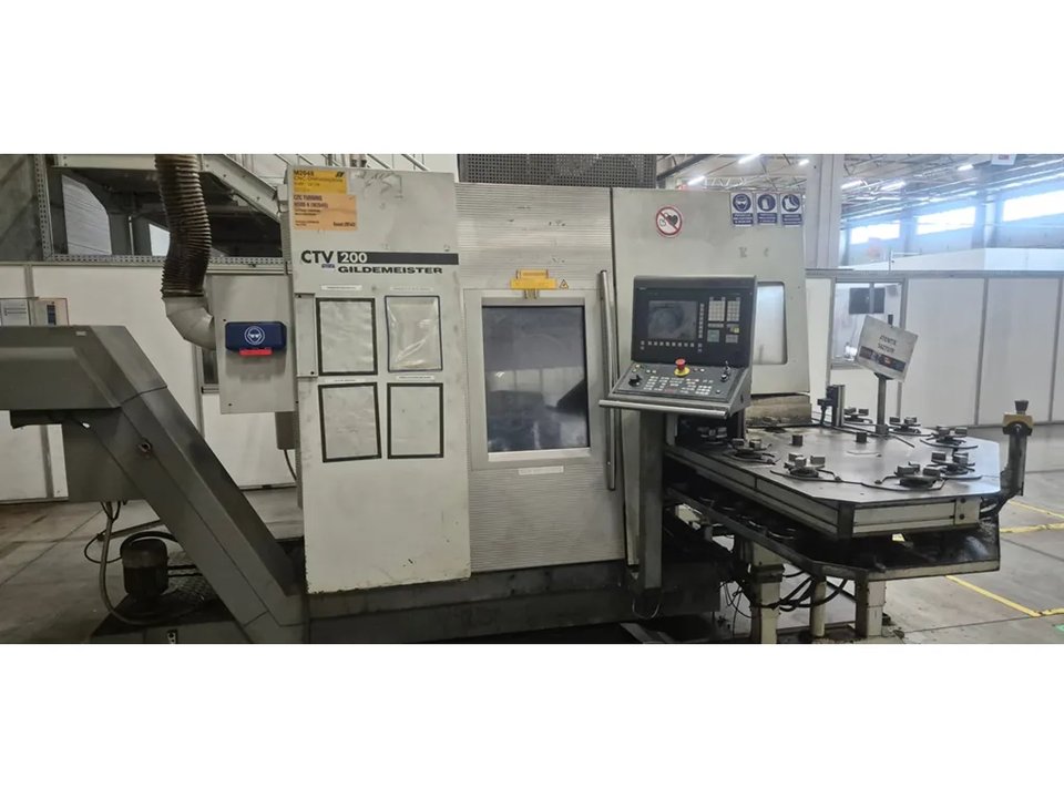 GILDEMEISTER CTV 200 Hochpräzisions-CNC-Universallatte M2049