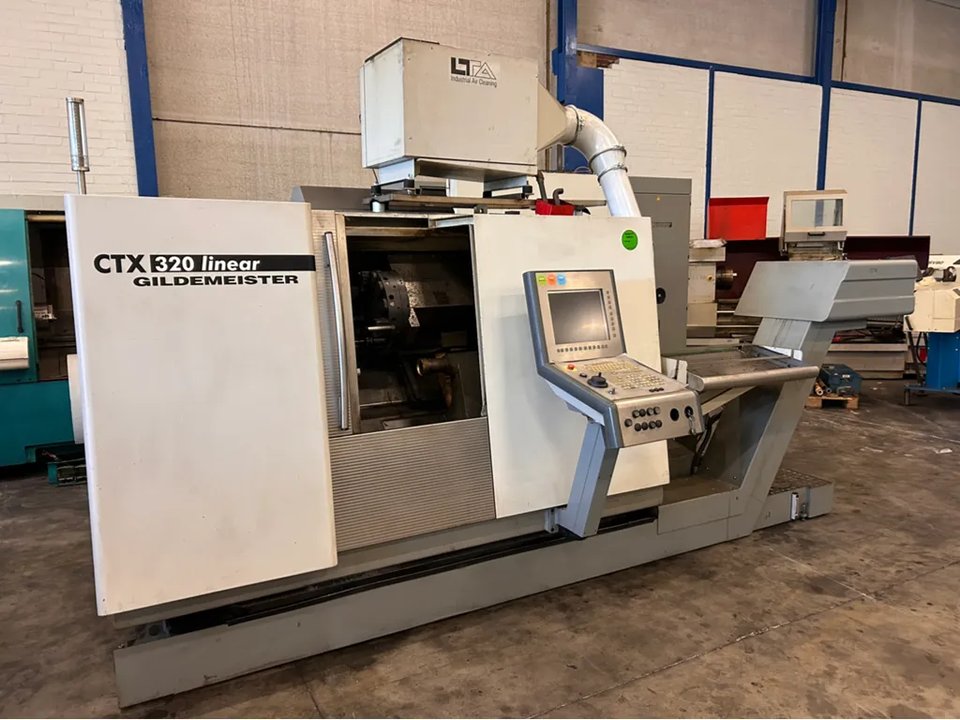 2006 Gildemeister CTX 320 Lineare CNC-Drehmaschine