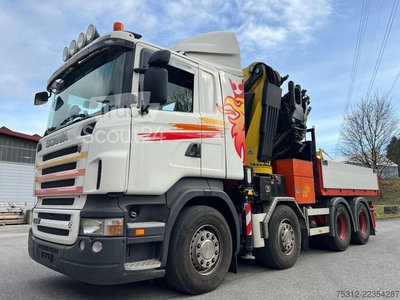 Autokran Scania R500  37m Effer 850 8S Fly-Jib 6S+2 Retarder 8x4 gebraucht