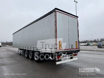Auflieger mit Pritsche & Plane Schmitz Cargobull Curtainsider Standard gebraucht