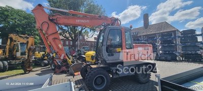 Mobilbagger HITACHI ZX160W gebraucht