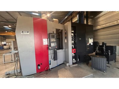OKK - HM6300S - 4-Achs-CNC-Horizontalbearbeitungszentrum mit automatischem Werkzeugwechsel, automatischem Palettenwechse