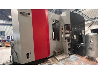 OKK - HM630 - 4-Achs-CNC-Horizontalbearbeitungszentrum mit automatischem Werkzeugwechsel, automatischem Palettenwechsel 
