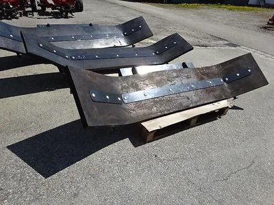 Futterschieber 2,2 Meter -2,4 Meter- 2,6 Meter- Stabile Ausführung  mit  Anbau an Euro Schnellwechselrahmen Futterschieb