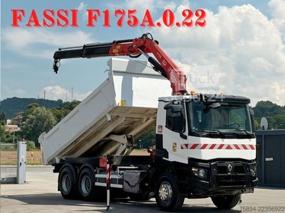 Autokran RENAULT C 380* KIPPER 5,20 m* KRAN/FUNK * TOPZUSTAND ! gebraucht