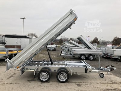 Kipper HUMBAUR HTK 3500.31 Rampen + Stützen Dreiseitenkipper neu