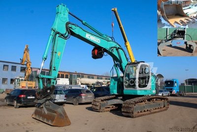 Kettenbagger KOBELCO SK 235 SR NLC mit Siebgreifer Nr.: 801 gebraucht
