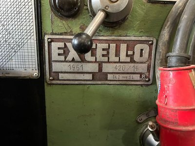 Ротари скамейка Excell-O 420/14 DLZ 500SL (построена в 1961 году)