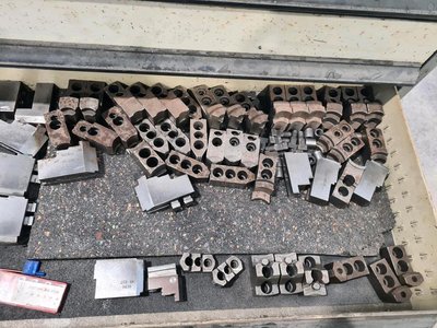 Токарные сосуды VDI40 Weiler 3 челюсти chuck CNC