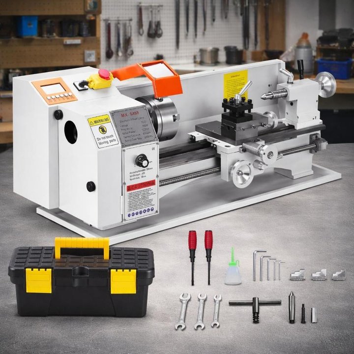 Metal lathe Rotary bench 1250W automatic feed