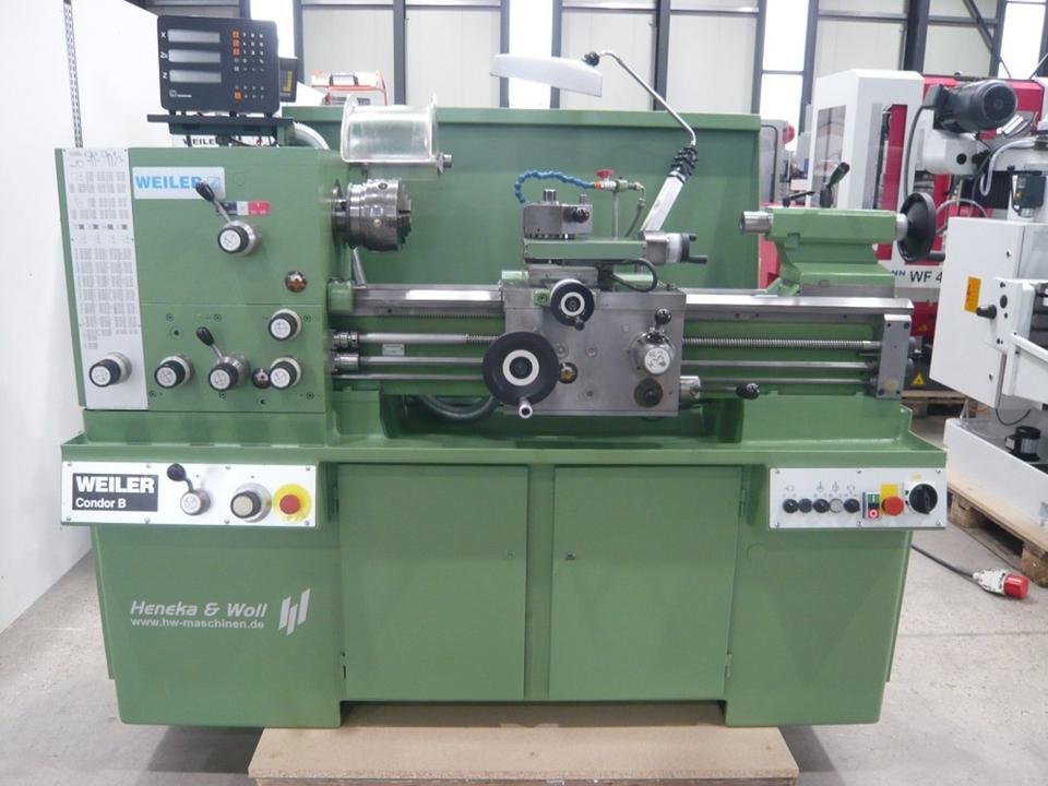Weiler Condor B Lathe 3 Achs Цифровий дисплей Heidenhain