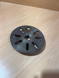 Напряженная пластина 190 мм f. Emco Maximat V10/V10P токарный