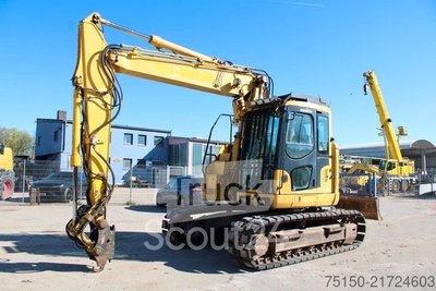Kettenbagger KOMATSU PC138US-10 - Compact - GUMMIKETTEN - Nr.: 872 gebraucht