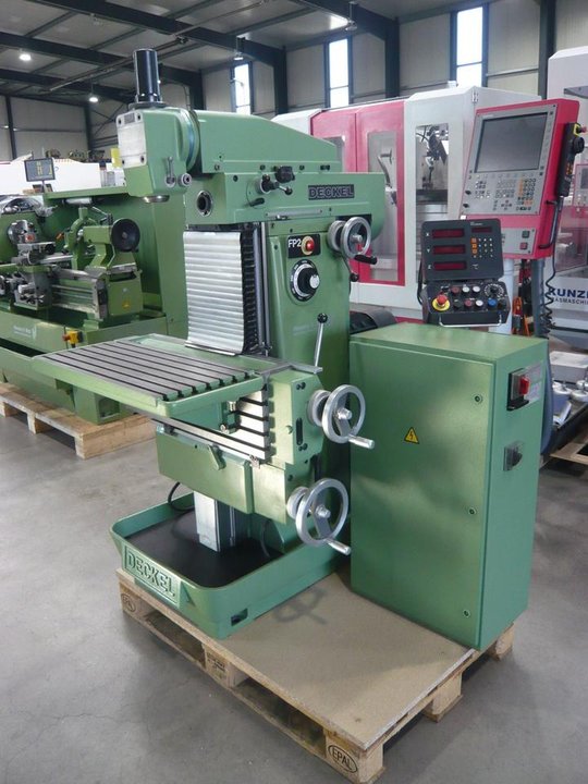 Deckel FP2 Fräsmaschine 3 Achs Digitalanzeige Heidenhain