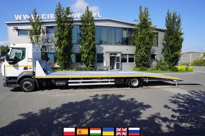Kranaufbau Renault D12 / New galvanized tow truck superstru gebraucht