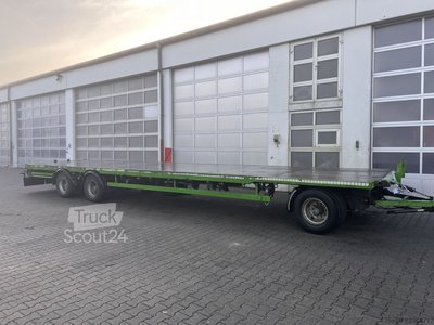 Tieflader Anhänger Stehmann 3 Achs  3 Achs Jumboanhänger, Mega gebraucht