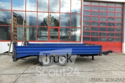 Tieflader Anhänger Humbaur HBT10  Tandemtieflader gebraucht