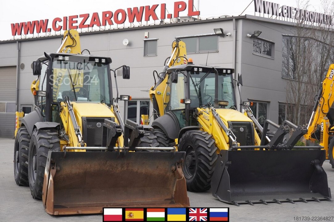 Baggerlader New Holland B 115 C backhoe loader/ 1000 MTH/ 2units gebraucht