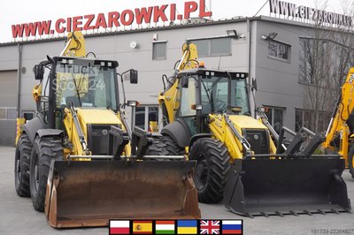 Baggerlader New Holland B 115 C backhoe loader/ 1000 MTH/ 2units gebraucht