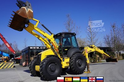 Baggerlader New Holland B 115 C backhoe loader / 1000 MTH ! gebraucht