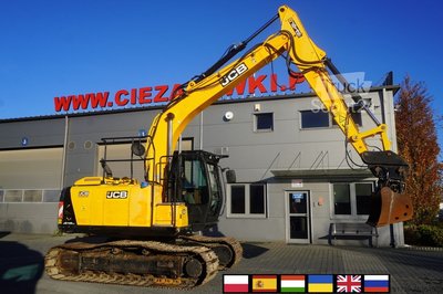 Kettenbagger JCB JS 145LC crawler excavator / 4800 MTH gebraucht