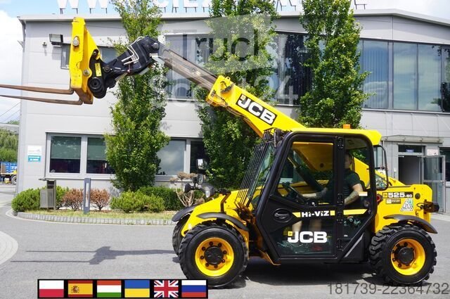 Teleskoplader JCB 525-60T5 / 2022 / 860 MTH! / joystick gebraucht