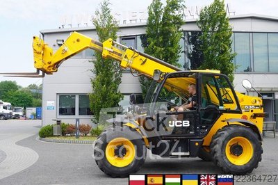 Telelader JCB 535-95 / 3.5 T / range 9.5 m / joystick gebraucht