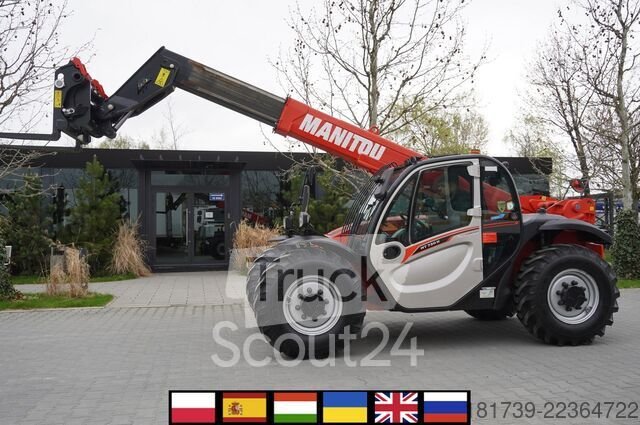 Telelader Manitou MT 730 H/ 7 m reach/ 3 t / height 190 cm gebraucht