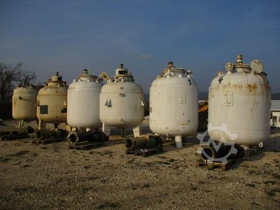 Lagertank Behälter mit Rührwerk Tank heiz-/kühlbarer Doppelmantel 6 m3
